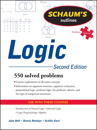 Schaum's Outline of Logic, Second Edition - Paperback