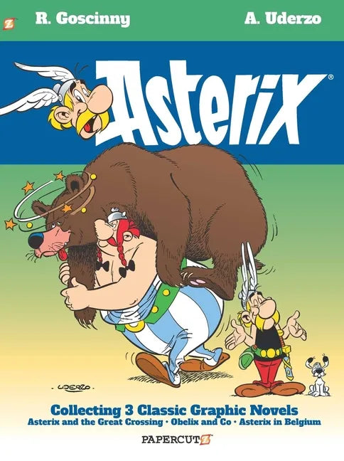 Asterix Omnibus Vol. 8: Collecting Asterix and the Great Crossing, Obelix and Co, Asterix in Belgium - Hardcover
