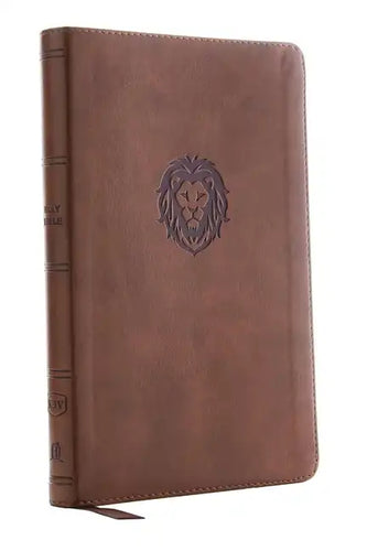 Kjv, Thinline Bible Youth Edition, Leathersoft, Brown, Red Letter Edition, Comfort Print - Imitation Leather