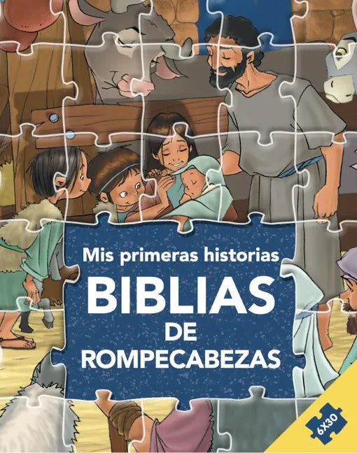 Actividades Cristianas Para Niños Biblia de Rompecabezas Y Puzzles Bíblicos Historias de Jesús Edades 3 a 5 Spanish Edition - Paperback
