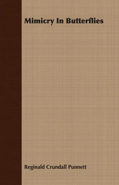Mimicry In Butterflies - Paperback