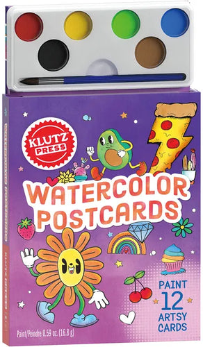 Klutzpress Watercolor Postcards