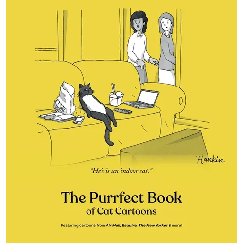 The Purrfect Book of Cat Cartoons - Hardcover