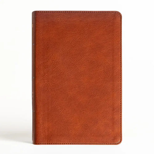 NASB Large Print Personal Size Reference Bible, Burnt Sienna Leathertouch - Imitation Leather