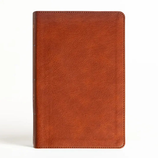 NASB Large Print Personal Size Reference Bible, Burnt Sienna Leathertouch - Imitation Leather