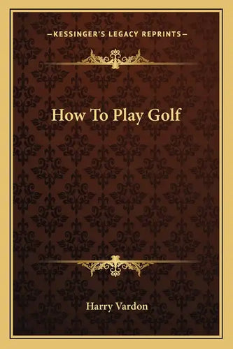 How to Play Golf - Paperback