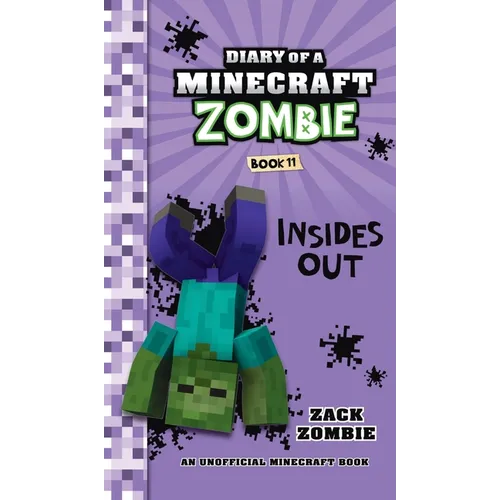Diary of a Minecraft Zombie Book 11: Insides Out - Hardcover