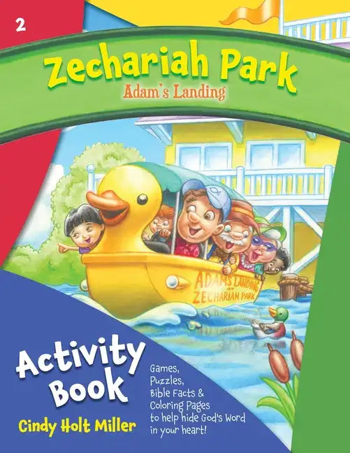 Zechariah Park: Adam's Landing Activity Book - Paperback