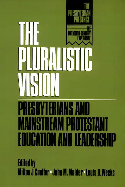 Pluralistic Vision - Paperback