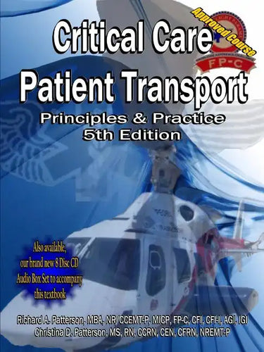 Critical Care Patient Transport, Principles and Practice - Paperback