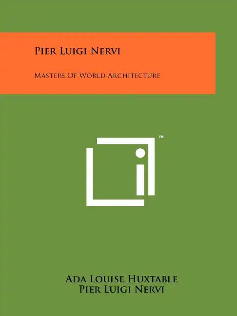Pier Luigi Nervi: Masters Of World Architecture - Paperback