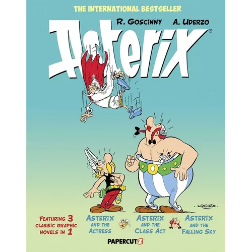 Asterix Omnibus Vol. 11: Collecting Asterix and the Actress, Asterix and the Class Act, and Asterix and the Falling Sky - Paperback