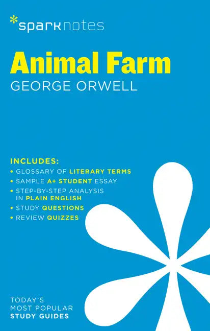 Animal Farm Sparknotes Literature Guide - Paperback