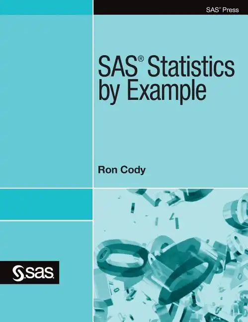 SAS Statistics by Example - Hardcover