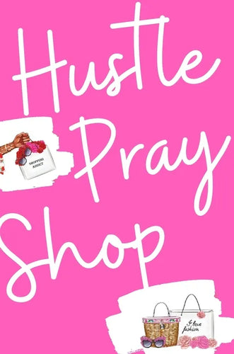 Hustle, Pray & Shop Journal - Hardcover