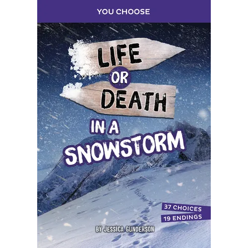 Life or Death in a Snowstorm: An Interactive Survival Adventure - Paperback