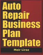Auto Repair Business Plan Template - Paperback