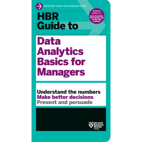 HBR Guide to Data Analytics Basics for Managers - Hardcover