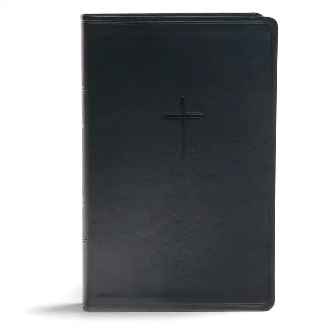 CSB Everyday Study Bible, Black Leathertouch - Imitation Leather