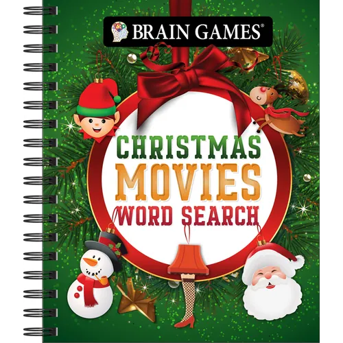 Brain Games - Christmas Movies Word Search - Spiral