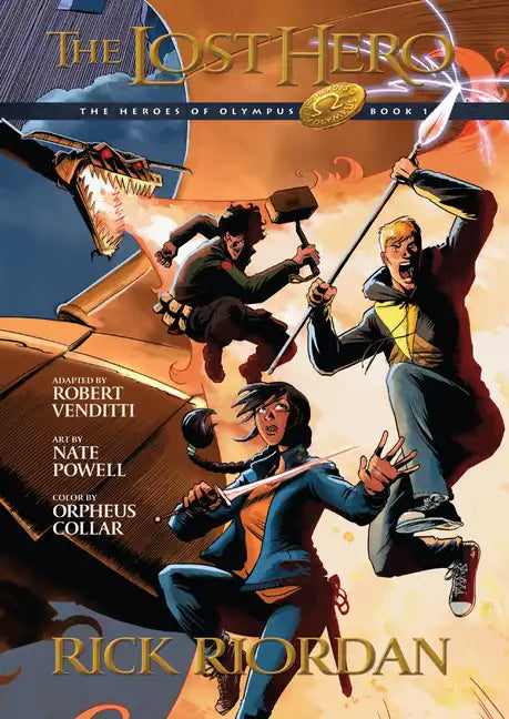 Heroes of Olympus, Book One: Lost Hero: The Graphic Novel, The-Heroes of Olympus, Book One - Paperback