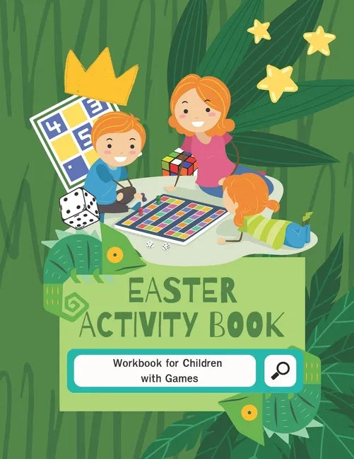Easter Activity Book: 8-10, 9-12, 10-12 year olds - Workbook for Children with Games, Puzzles, and Problem-Solving (Learning Activity Book for Kids) - Paperback