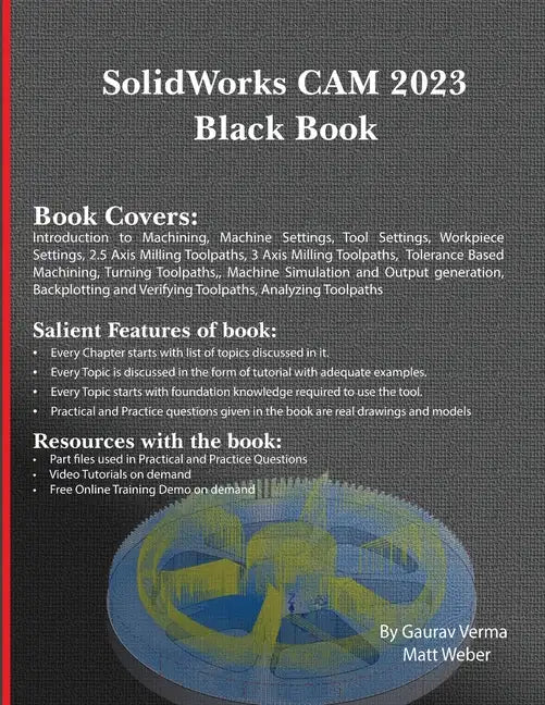 SolidWorks CAM 2023 Black Book - Paperback