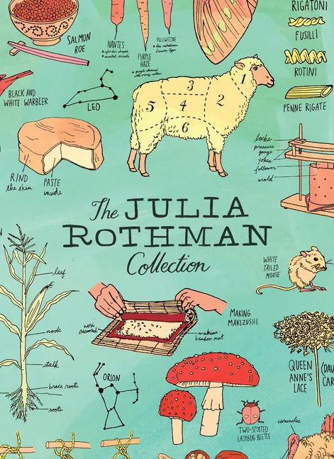 The Julia Rothman Collection: Farm Anatomy, Nature Anatomy, and Food Anatomy - Boxed Set