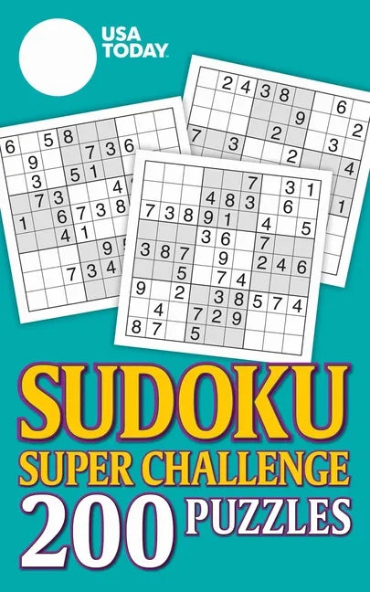 USA Today Sudoku Super Challenge: 200 Puzzles - Paperback