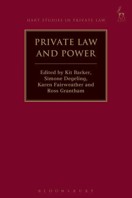 Private Law and Power - Paperback