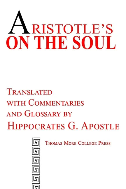 Aristotle's On the Soul - Paperback