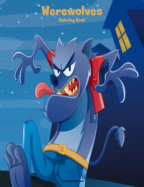 Werewolves Coloring Book 1 - Paperback