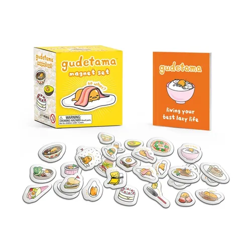 Gudetama Magnet Set - Paperback