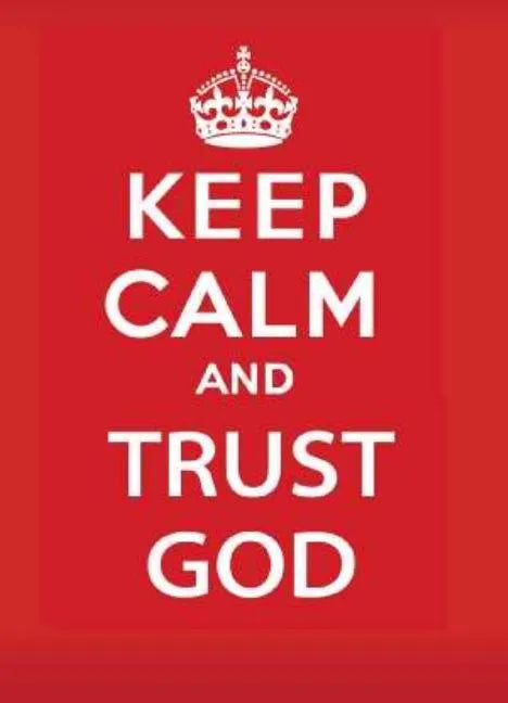 Keep Calm and Trust God - Paperback