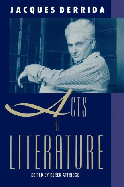 Acts of Literature - Paperback