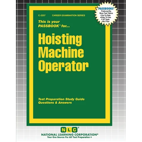 Hoisting Machine Operator - Paperback
