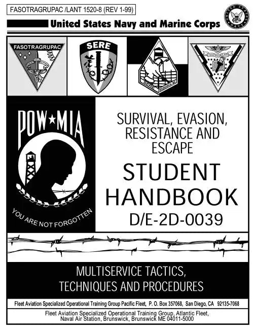 Survival, Evasion, Resistance and Escape: Student Handbook - Paperback