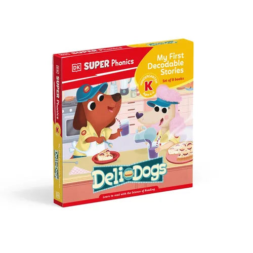 DK Super Phonics My First Decodable Stories Deli Dogs - Paperback