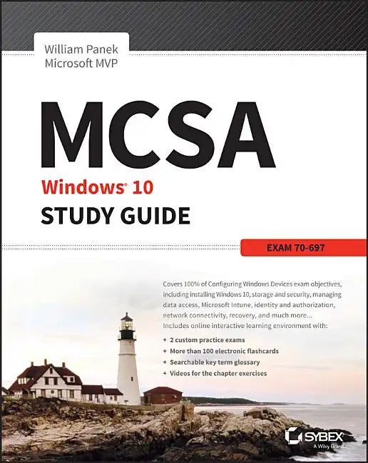 McSa Microsoft Windows 10 Study Guide: Exam 70-697 - Paperback