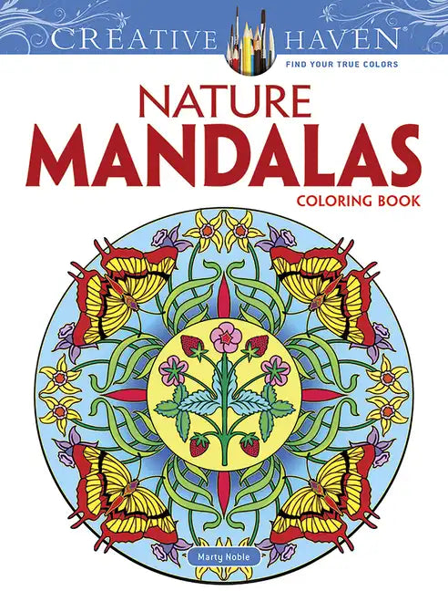 Creative Haven Nature Mandalas Coloring Book - Paperback