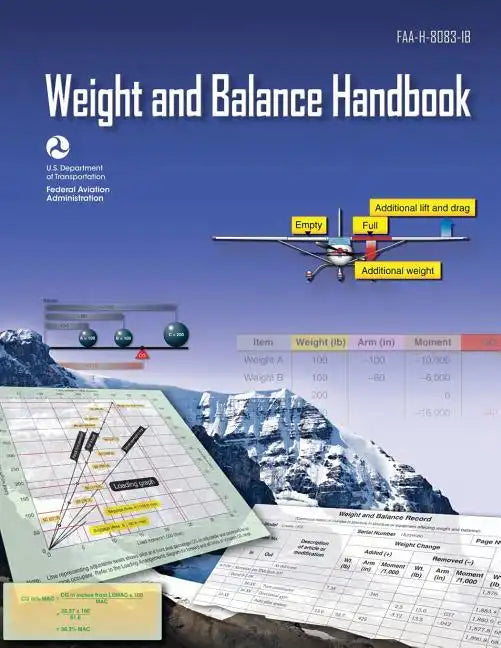 Aircraft Weight and Balance Handbook (FAA-H-8083-1B - 2016) - Paperback