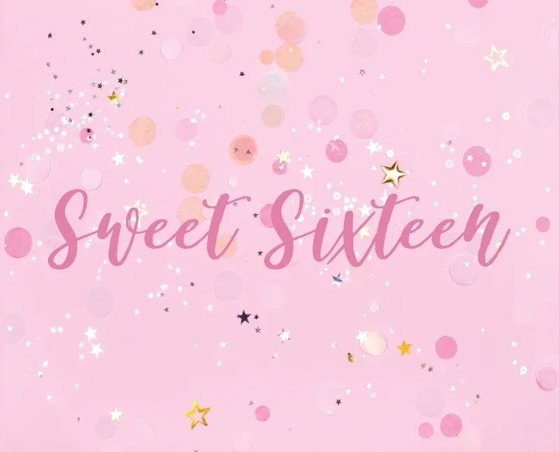 Happy 16th Birthday Guest Book (Landscape Hardcover): Sweet Sixteen Guest book, party and birthday celebrations decor, memory book, 16th birthday, hap - Hardcover