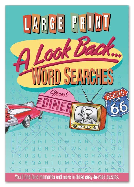 Large Print a Look Back Word Searches - Paperback