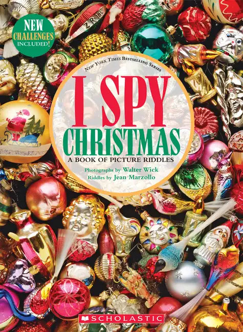 I Spy Christmas: A Book of Picture Riddles - Hardcover