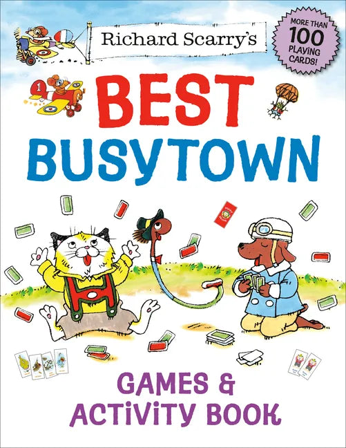 Richard Scarry's Best Busytown Games & Activity Book - Paperback