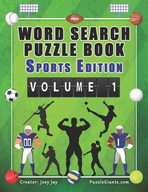 Word Search Puzzle Book Sports Edition Volume 1 - Paperback