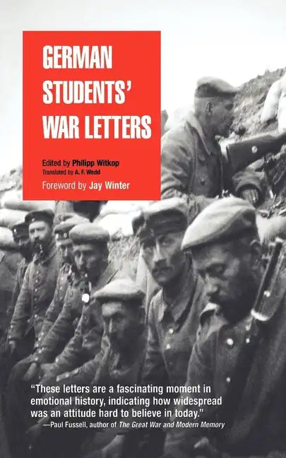 German Students' War Letters - Paperback