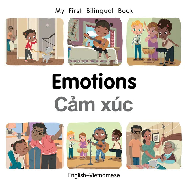 My First Bilingual Book-Emotions (English-Vietnamese) - Board Book