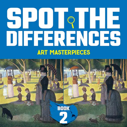 Spot the Differences: Art Masterpieces, Book 2 - Paperback