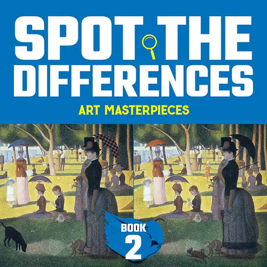 Spot the Differences: Art Masterpieces, Book 2 - Paperback
